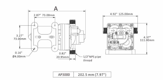 AQUA PRO 6PK AQUA PRO WATER PUMP 3.0GPM - 21849