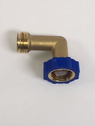 AQUA PRO HOSE ELBOW  90 DEG  BRASS - 21854