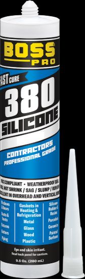 ACCUMETRIC CONTRACTORS SILICONE SEALANT CLEAR - 142264