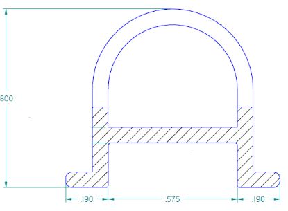 BAL NORCO SEAL  D G5 SLIDE .80 IN X .955 IN - - 21100021