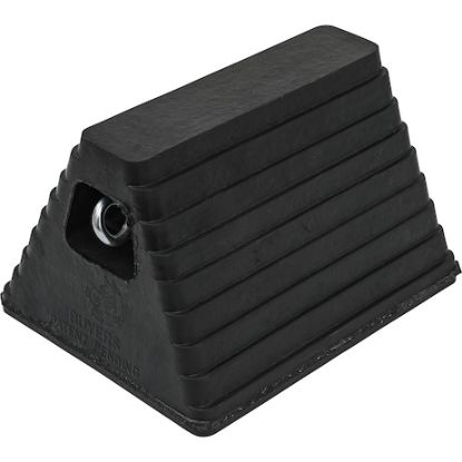 BUYERS PROD WHEEL CHOCK RUBBER 6 X 8 X 10IN - WC6810L