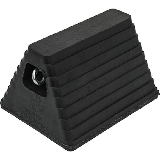 BUYERS PROD WHEEL CHOCK RUBBER 6 X 8 X 10IN - WC6810L