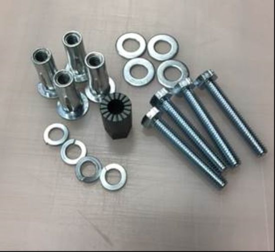 BEDSLIDE RIV NUT KIT (4) RIV NUTS AND TOOL - BSARIVKT