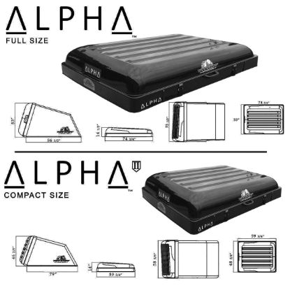 BODY ARMOR ALPHA  HARD TOP SIDE OPEN TENT  BLA - TSRTTCSBK