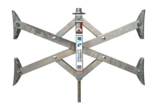 BAL NORCO X-TENDED FIT X-CHOCK  FOR WIDE TRAC - 28024