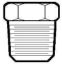 MIDLAND IND 1/2 HEX PLUG - 121ASD