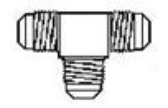 MIDLAND IND 3/8 X 3/8 X 1/2 FLARE TEE - TR2668
