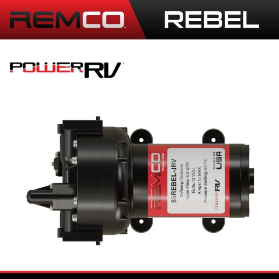 REMCO REBEL WATER PUMP 5.3GPM - 55REBELJRV