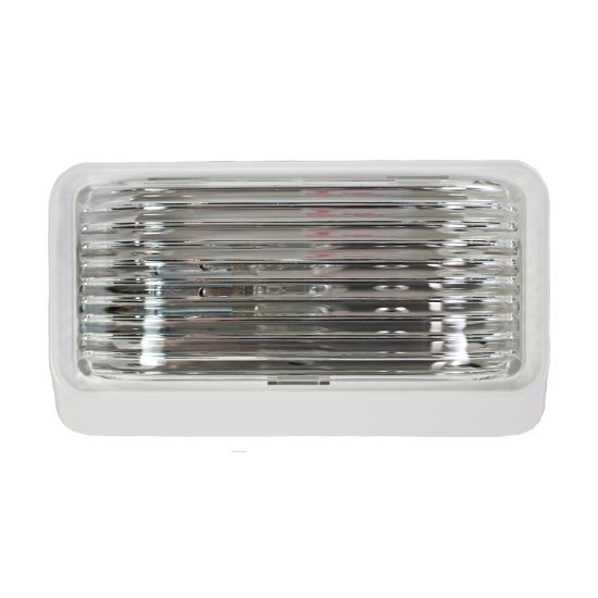 ARCON LED PORCH LIGHT BWHT CLR LENS - 20672