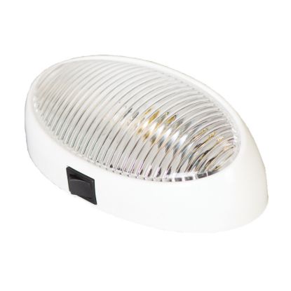 ARCON PORCH LIGHT OVAL W/SW CLR CD1 - 51252