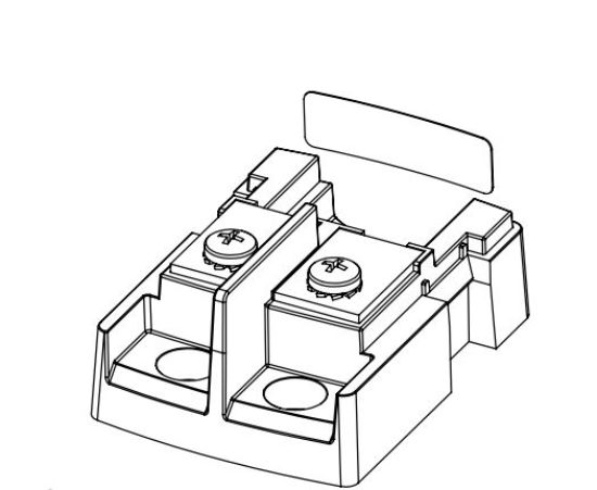BLUE SEA FUSE BLOCK MAXI IP 30 80A (REPLACES - 5006100BSS