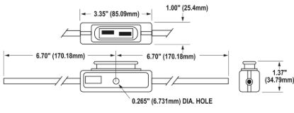 BLUE SEA FUSE HOLDER MAXI INLINE - 5068BSS