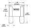 BLUE SEA FUSE MAXI 50 AMP - 5140BSS