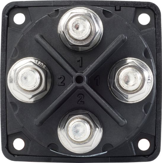 BLUE SEA SWITCH BATTERY M DUALCIRCPLUS BLK - 6011200BSS