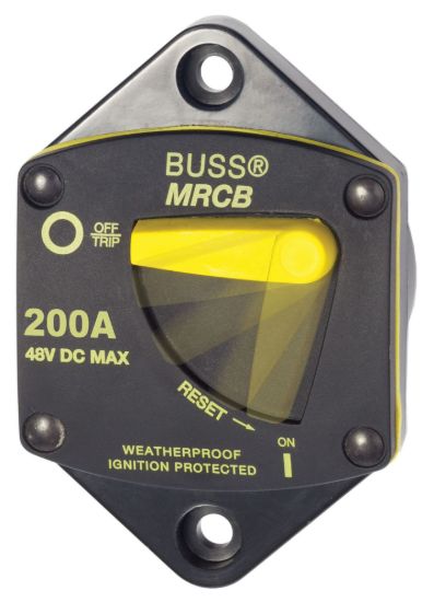 BLUE SEA CIRCUIT BREAKER 187 PNLMNT 200A - 7049BSS