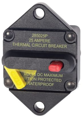 BLUE SEA CIRCUIT BREAKER  BUS 285 PANEL 25 A - 7080BSS