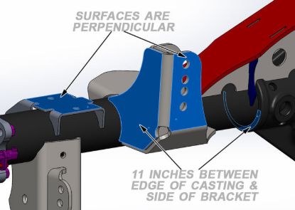 ARTEC INDUST ARTEC'S HEAVY-DUTY REAR TRACKBAR BR - JK4426
