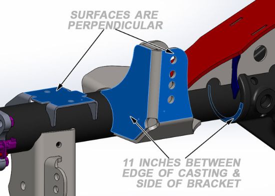 ARTEC INDUST ARTEC'S HEAVY-DUTY REAR TRACKBAR BR - JK4426