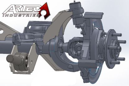 ARTEC INDUST STRENGTHEN YOUR FRONT JEEP DANA 30 - TJ3010