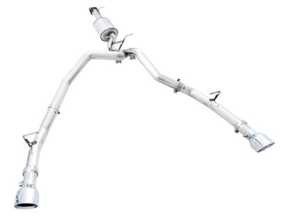 AWE 0FG DUAL REAR EXIT CATBACK EXHAUST - 301532005