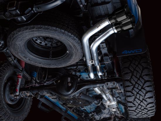 AWE AWE 0FG EXHAUST WITH BASHGUARD FOR - 301533826