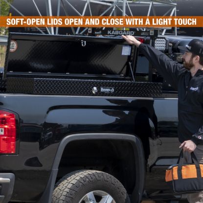 BUYERS PROD TOOLBOX ALUM LOSIDER 13X16X87 GLOSS - 1723035