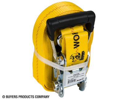 BUYERS PROD 30 FOOT RATCHET STRAP WITH J HOOKS - 5483000