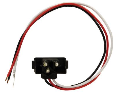 BUYERS PROD PLUG MALE 3-PIN RT-ANGLE 12IN 25 PC - 5620350
