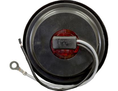 BUYERS PROD LIGHT 2.5IN RD MARKER 4 LED RED W/ - 5622514