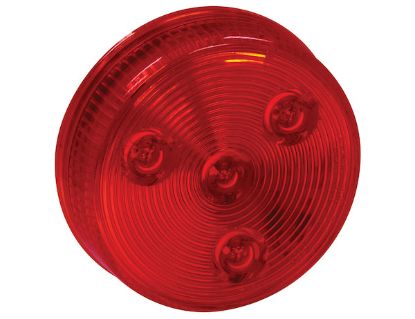 BUYERS PROD LIGHT 2.5INRD MARKER 4LED RED 10 PC - 5622550
