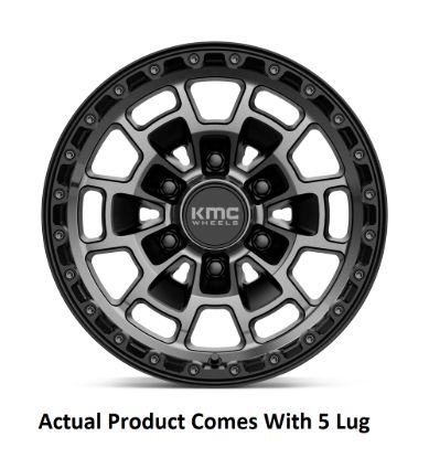 WHEEL PROS KM718 17X8.5 5X5.0 S-BLK GTCC 00MM - 1878550400