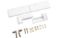 BACKRACK HARDWARE KIT  2005-TD TOYOTA TACOMA - 30327W