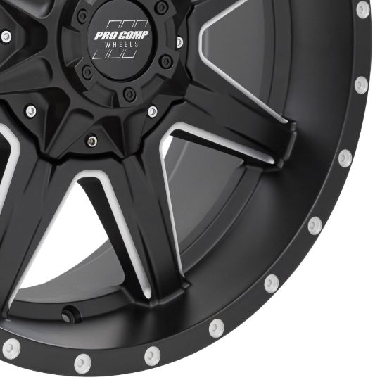 WHEEL PROS 20X9.5 5X150 5BSMM SATIN BLACK/ MLD - 5148295550
