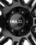 WHEEL PROS HELO CAP GLOSS BLACK 8 LU - 9L170HE1GB