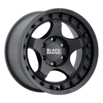 WHEEL PROS BR BANTAM TEXT BLK 17X8.5  5X127 - BTM05127M7