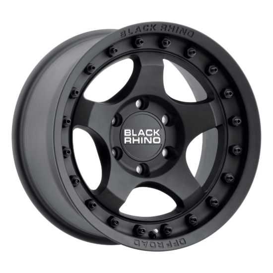 WHEEL PROS BR BANTAM TEXT BLK 17X8.5  5X127 - BTM05127M7