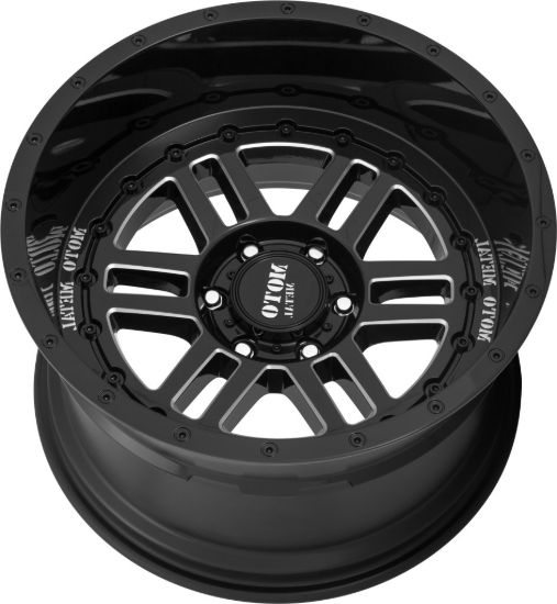 WHEEL PROS MO800 20X10 5X5.0 G-BLK MILL -18MM - MO80021050