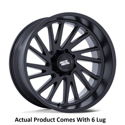 WHEEL PROS MO811 22X12 6X5.5 M-BLK -44MM - MX22126844