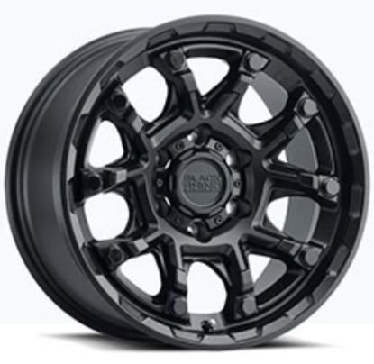 WHEEL PROS BR ARK MT BLK 20X9 5X150 - RK125150M1