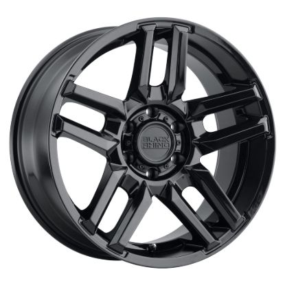 WHEEL PROS BR MESA GLS BLK 20X9 5X127 - SA025127B7
