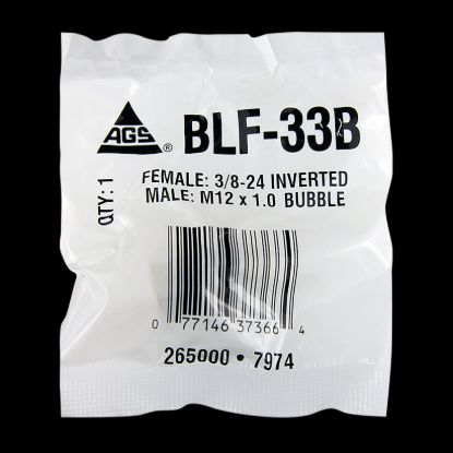 AGS 3/8-24 - M12 X 1.0 BUBBLE - BLF33B