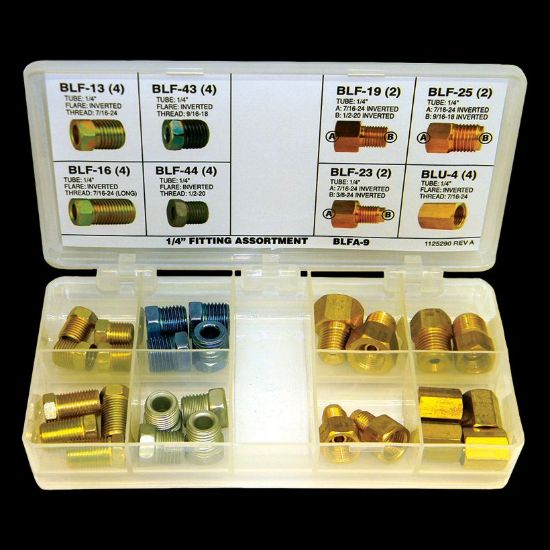 AGS 1/4 BRAKE LINE KIT - BLFA9