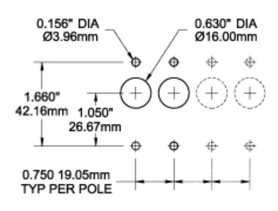 BLUE SEA CIRCUIT BREAKER AA1TOGGLE - 7210BSS