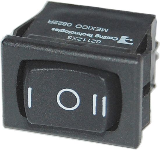 BLUE SEA SWITCH ROCKER SPDT ON-OFF-ON - 7482BSS