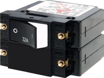 BLUE SEA CIRCUIT BREAKER A2RSD ROCKER32A - 7575BSS