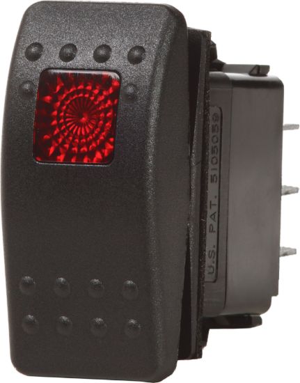 BLUE SEA SWITCH CONTURA2 DPST OFF-ON BLK - 7934BSS