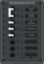 BLUE SEA PANEL 120VAC 8POS W/MAIN - 8027BSS