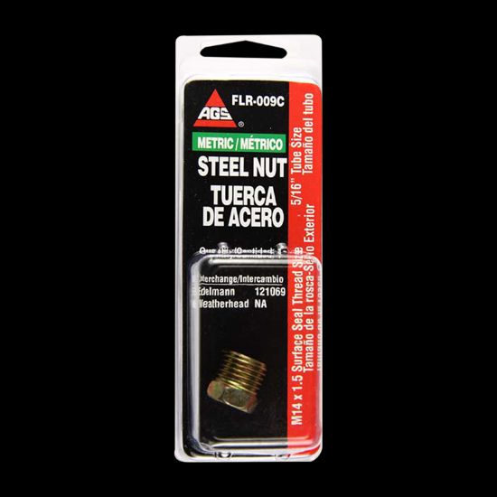 AGS STEEL TUBE NUT  5/16 (M14 - FLR009C