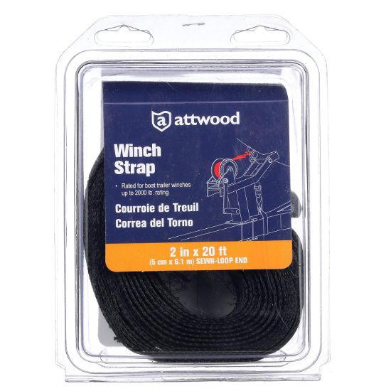 ATTWOOD MARI WINCH STRAP 20' LOOP - 111477