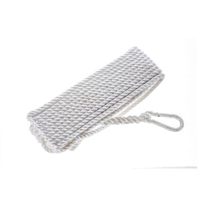 ATTWOOD MARI 3/8X50' ANCHOR LINE WHITE - 117077